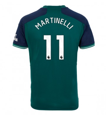 Arsenal Gabriel Martinelli #11 Tredje trøje 2023-24 Kort ærmer